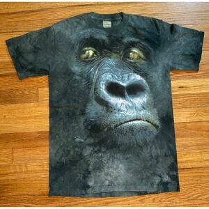 The Mountain Gorilla Graphic T-Shirt Mens Small Black